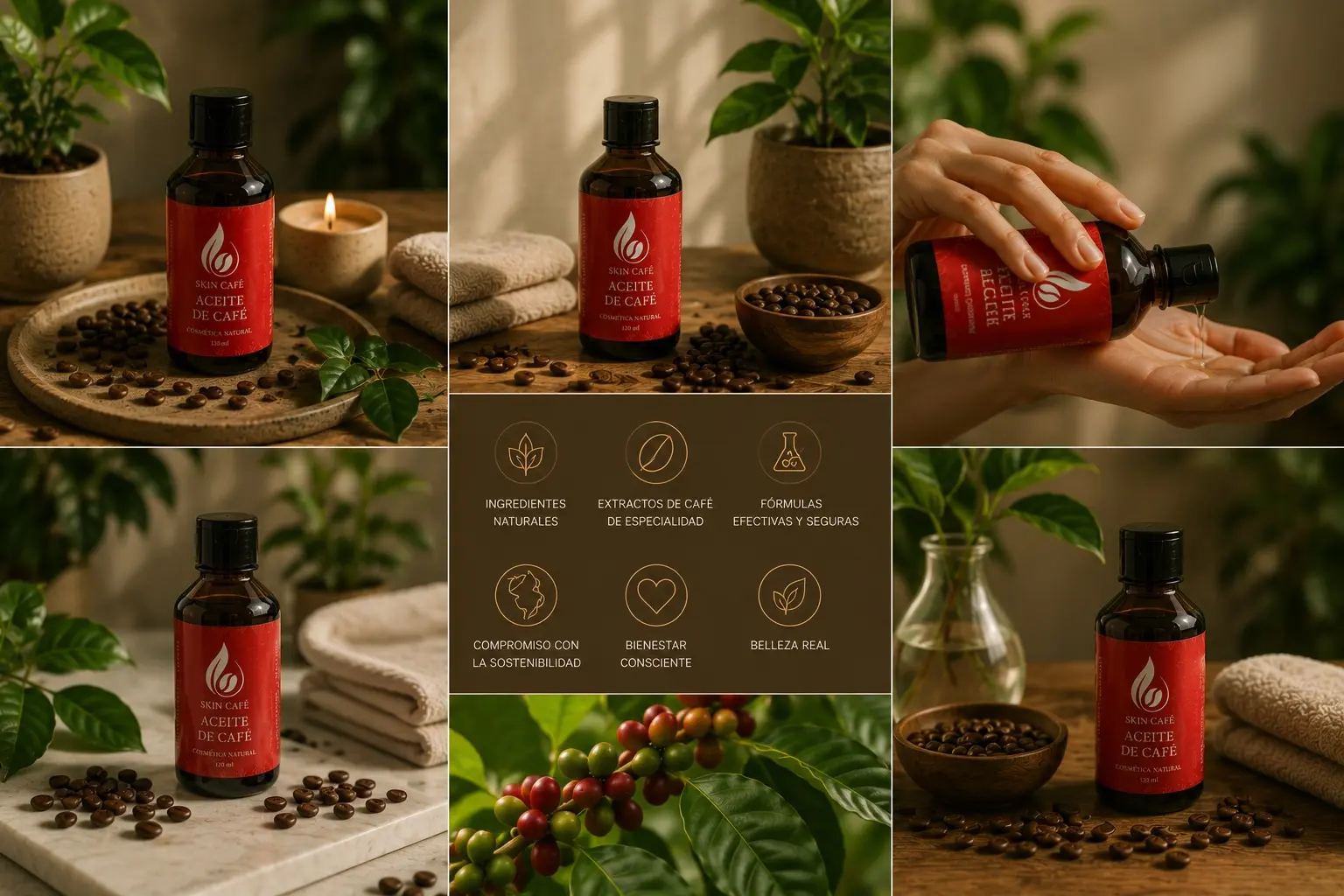 Skin Café Upcycled Beauty cosmética natural corporativa