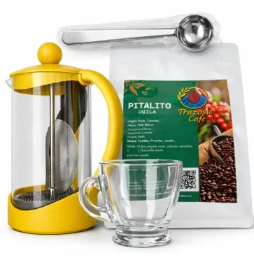 Kit Trazos de Café con Prensa Francesa - Edición Especial
