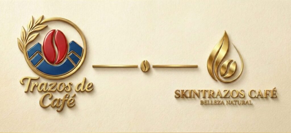 Logos de trazos de Café